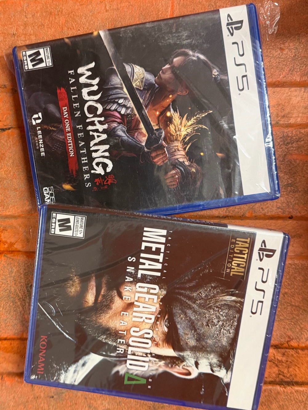 Wuchang Fallen Feathers & Metal Gear Solid 4 Snake Eater PS5 Games Bundle
